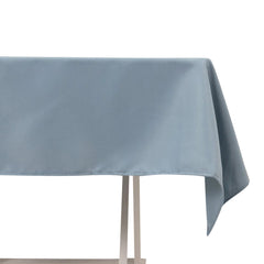 Premium Polyester 54"x54" Square Tablecloth Dusty Blue - Stain and Wrinkle-Resistant 220GSM Table Cover
